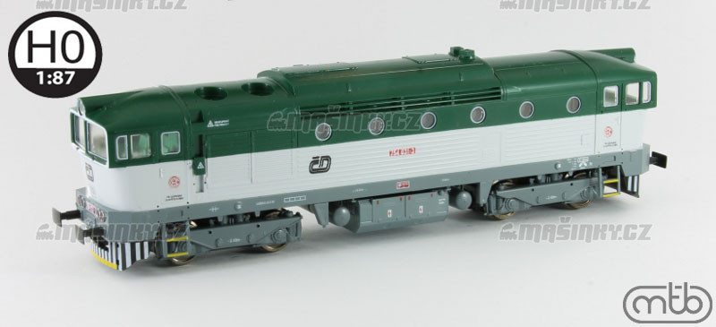 H0 - Dieselov lokomotiva  754 031 - D (analog) #1