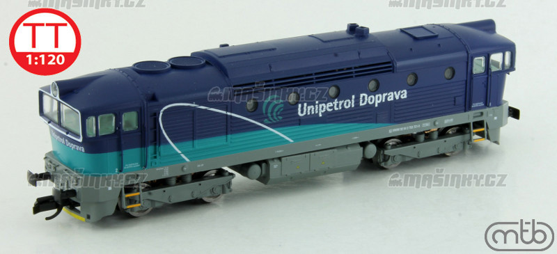 TT - Dieselov lokomotiva 753 718 - Unipetrol (analog) #1