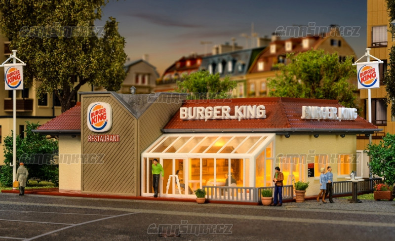 H0 - Burger King s LED osvtlrnm #2