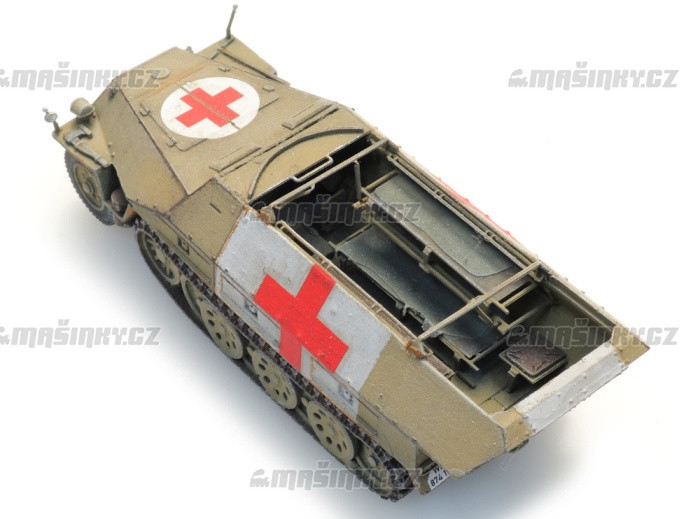 H0 - Sdkfz 251/8 Ausf D lkask tank #2