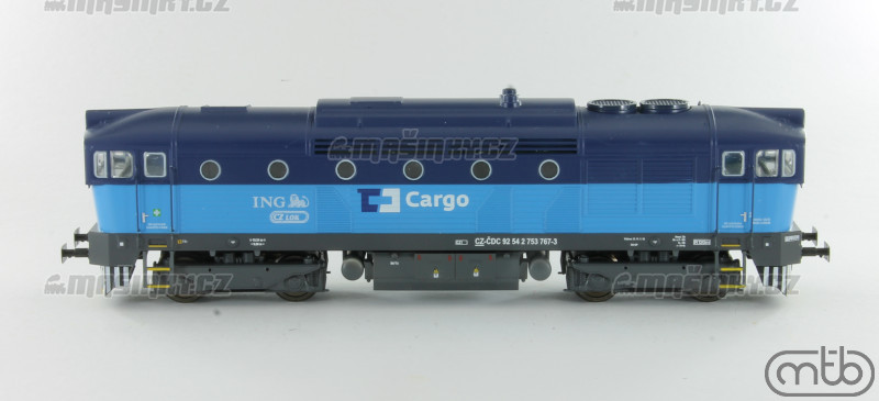 H0 - Dieselov lokomotiva 753 767 - DC (analog) #2