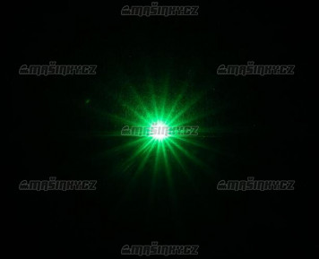 5 samostatn blikajcch LED diod, zelen