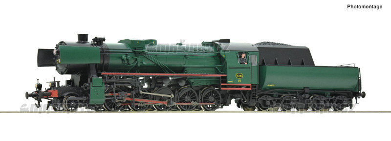 H0 - Parn lokomotiva 26.084 - SNCB (DCC,zvuk) #1