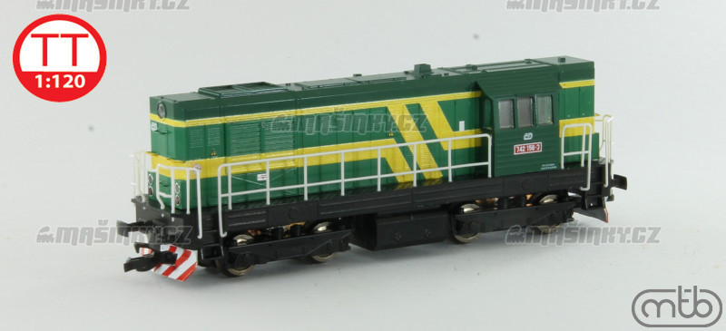 TT - Dieselov lokomotiva 742 156 - D (analog) #1