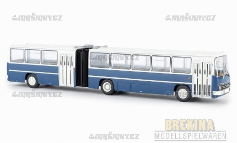 H0 - Ikarus 280.03, bl/modr kloubov autobus - 1972 #1