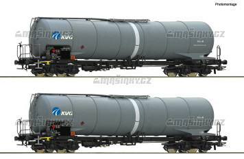 H0 - Set dvou kotlovch voz Zans - KVG GATX Rail Austria GmbH