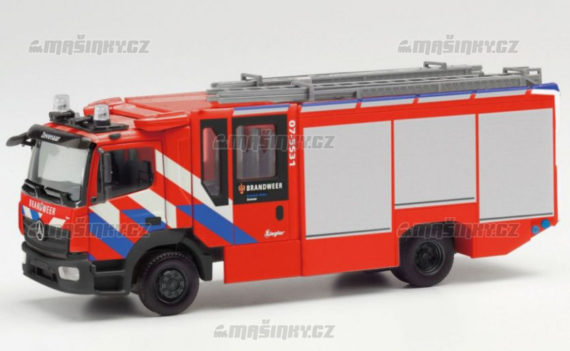 H0 - MB Atego `13 Ziegler Z-Cab 'Brandweer' (Niederlande/Zevenaar) #1