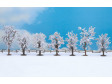 Zimní stromky, 7 ks