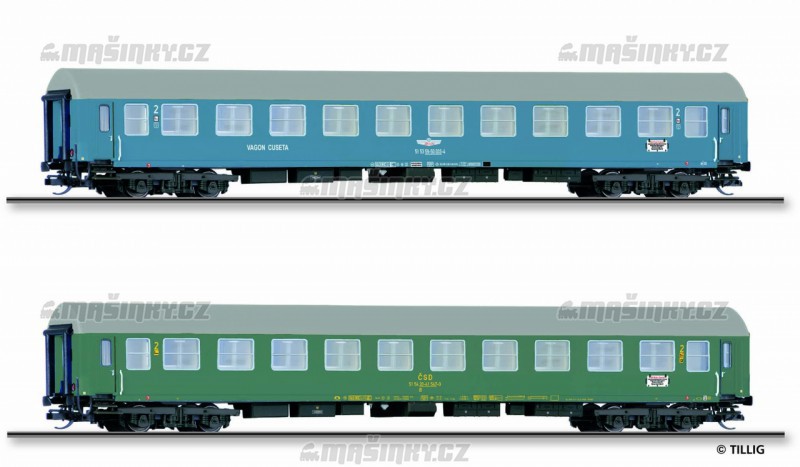 TT - Set dvou osobnch voz "Balt-Orient-Express 2", CFR/SD #1