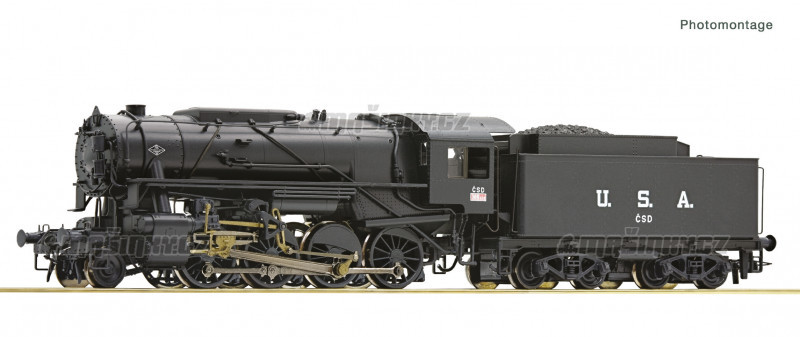 H0 - Parn lokomotiva S160 UNRRA - SD (analog) #1