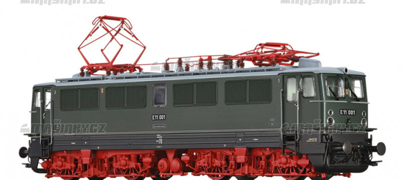 H0 - Elektrick lokomotiva BR E11 - DR (DCC,zvuk) #1