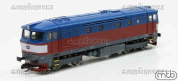 TT - Dieselov lokomotiva ady 749-051 D - (DCC, zvuk)