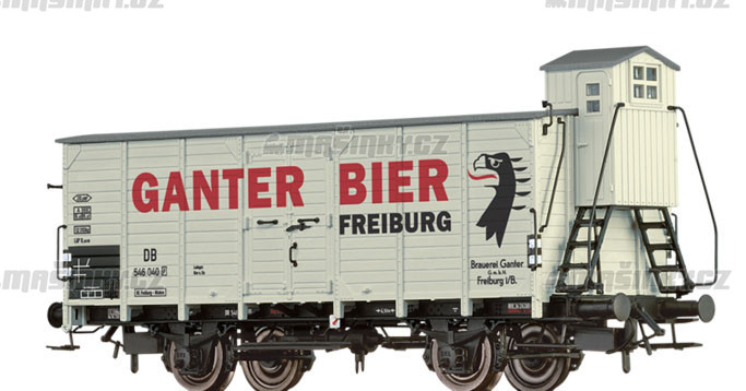 H0 - Uzaven vz "Ganter Bier Freiburg" - DB #1