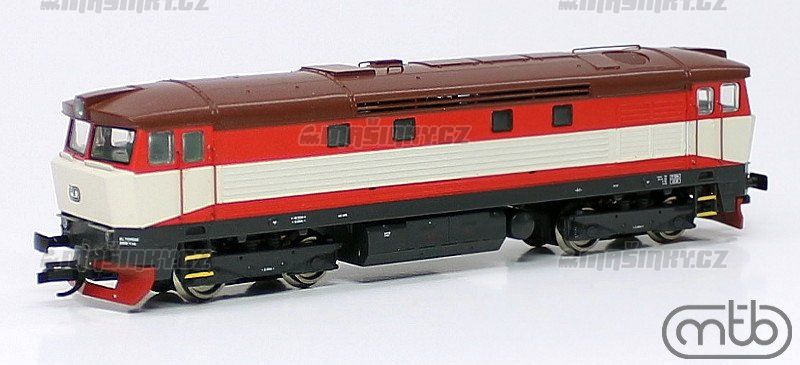TT - Dieselov lokomotiva ady  749-248  D - analog #1