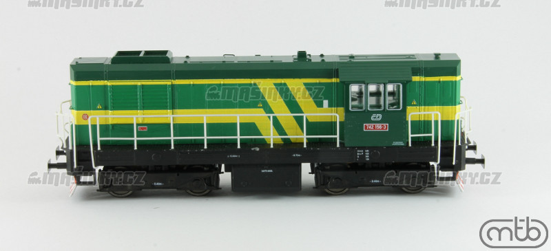 H0 - Dieselov lokomotiva 742 156 - D (analog) #2