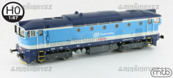 H0 - Dieselov lokomotiva 750 712 - D (analog)