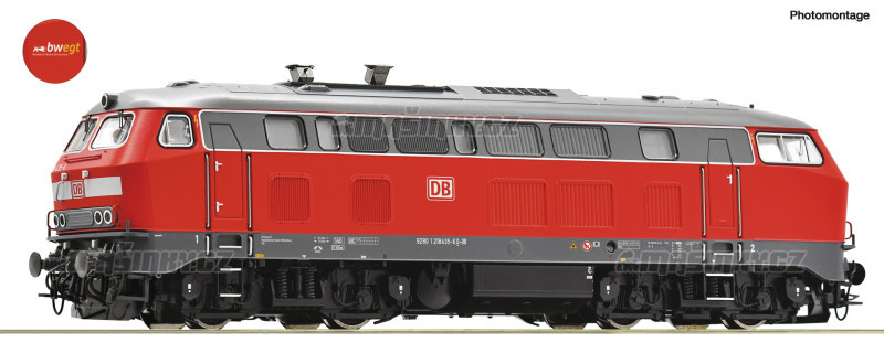 H0 - Dieselov lokomotiva 218 435-6 - DB AG (DCC,zvuk) #1