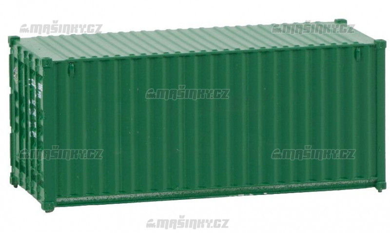 H0 - 20' kontejner, zelen #2