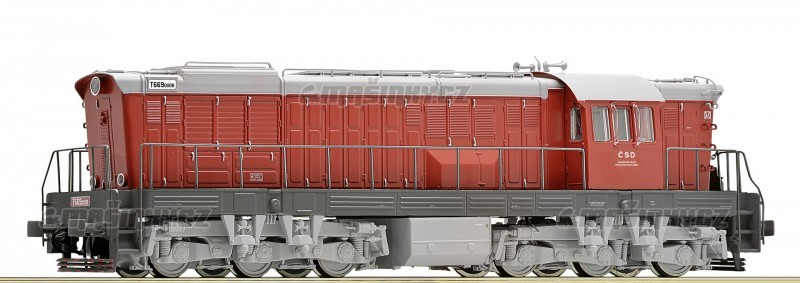 H0 - Dieselov lokomotiva T669 - SD (digital, zvuk) #2