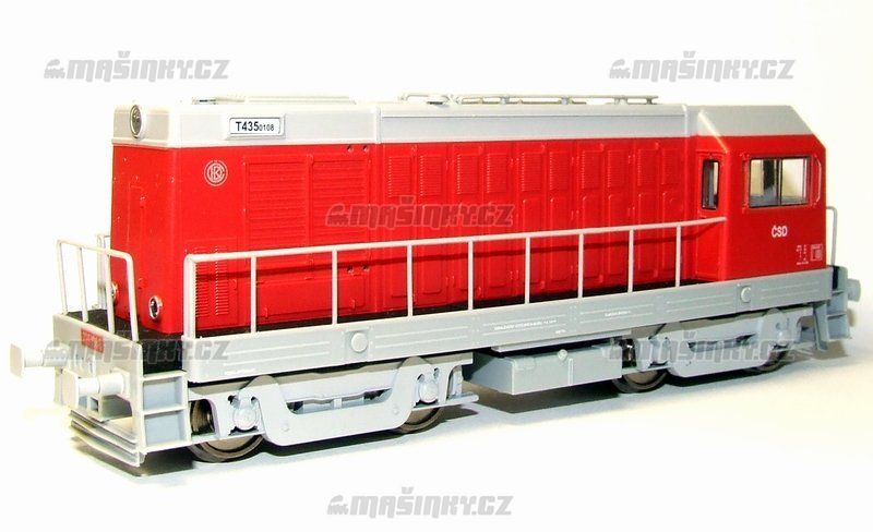 H0 - Dieselov lokomotiva T 435 v erven barv SD - digitl #2