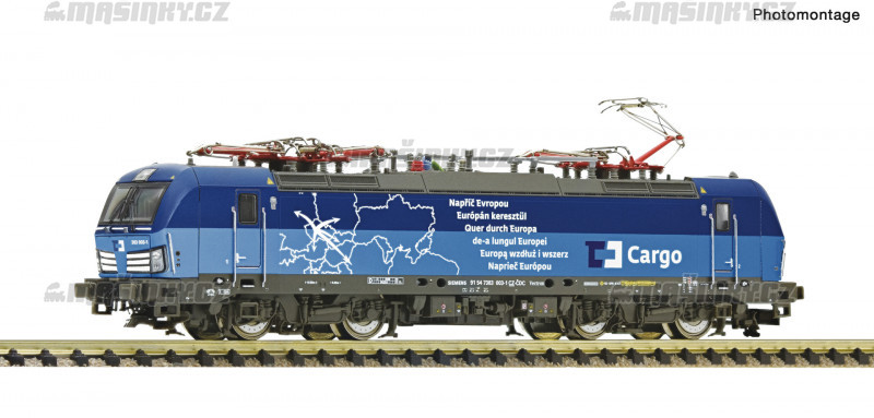 N - Elektrick lokomotiva 383 003-1 - D Cargo (DCC,zvuk) #1