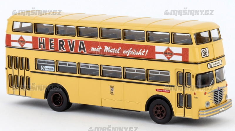 H0 - Patrov autobus D2U, BVG - Herva #1