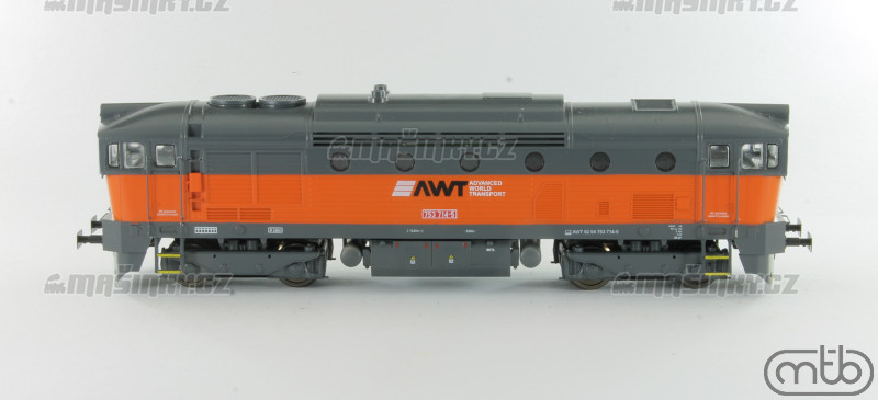 H0 - Dieselov lokomotiva 753.714 - AWT (analog) #2