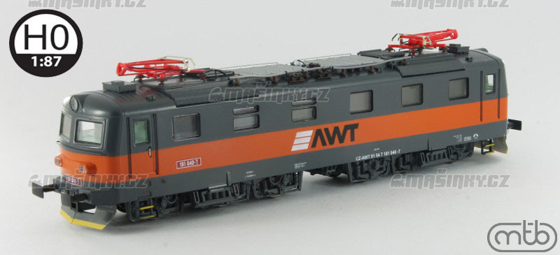 H0 - Elektrick lokomotiva ady 181 - AWT (analog) #1