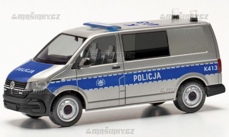 H0 - VW T 6.1 Bus 'Policja Polen' #1