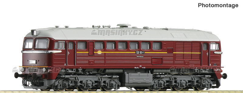 TT - Dieselov lokomotiva 120 101-1 - DR (DCC,zvuk) #1