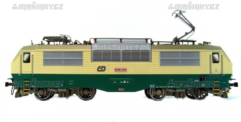 H0 - Elektrick lokomotiva ady 151 - D (analog) #1