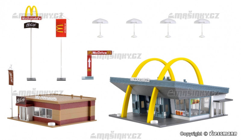 H0 - McDonald's restaurace s McCaf #3