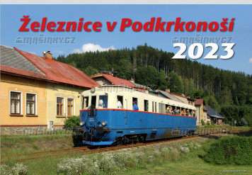 Kalendář Železnice v Podkrkonoší 2023