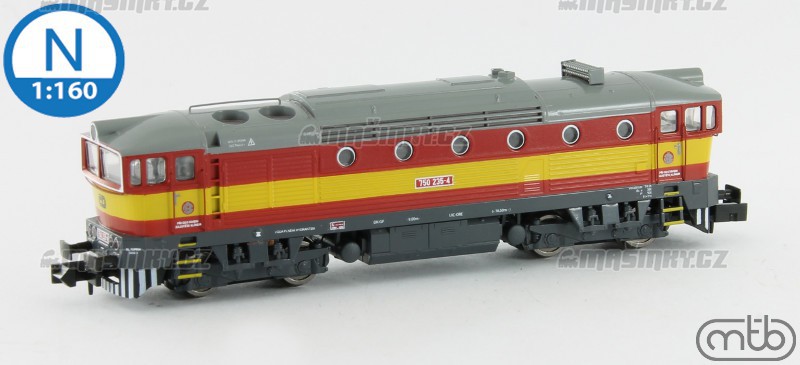 N - Dieselov lokomotiva 750 235 - D (analog) #1