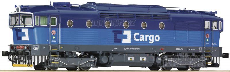 H0 - Dieselov lokomotiva ady 750, D Cargo #1