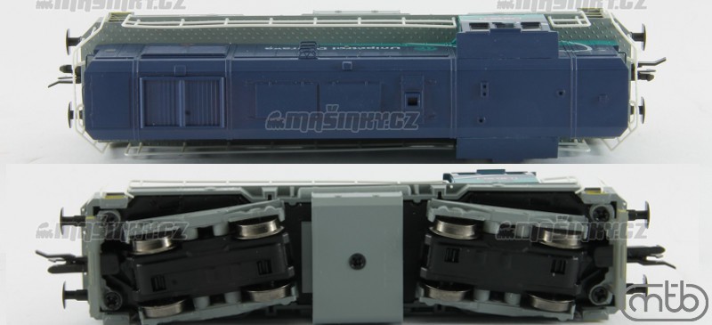 TT - Diesel-elektrick lokomotiva ady 740 - Unipetrol (analog) #3