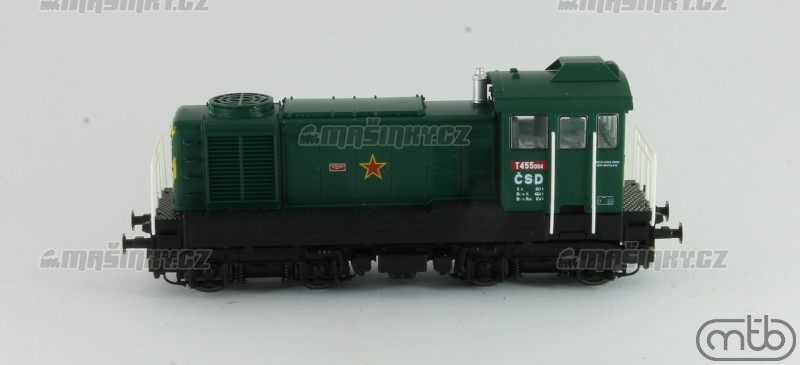 H0 - Dieselov lokomotiva T455.004 - SD (analog) #3