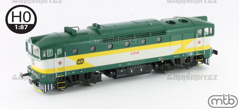 H0 - Dieselov lokomotiva 750 253 - D (DCC, zvuk) #1