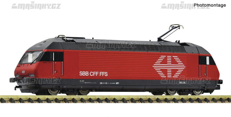 N - Elektrick lokomotiva Re 460 073-0 - SBB (analog) #1