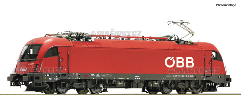 H0 - Elektrick lokomotiva ady 1216 227-9 - BB (analog) #1