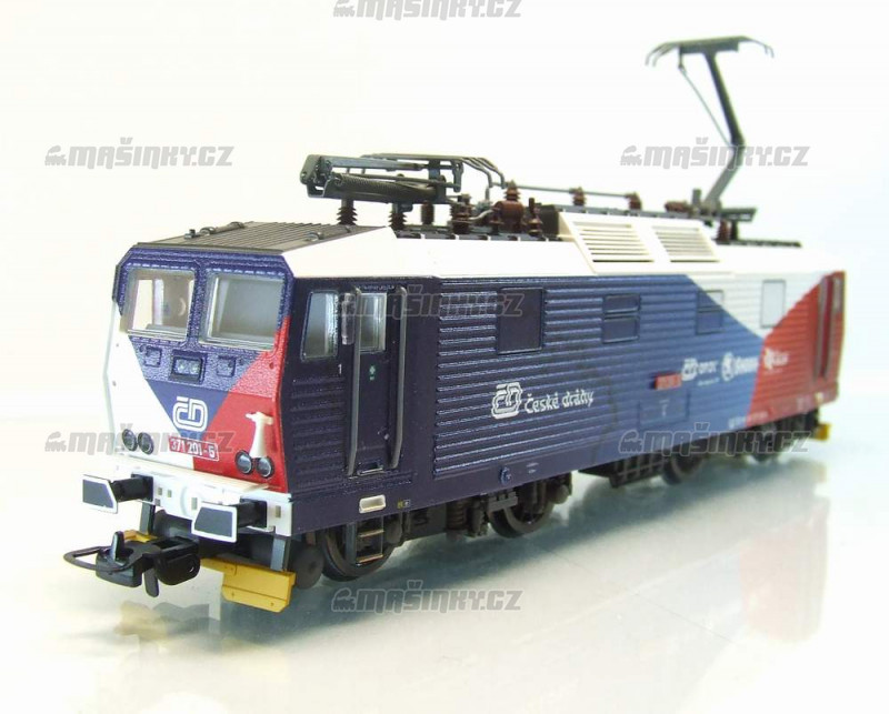 H0 - Elektrick lokomotiva 371 201-5 - D (analog) #1