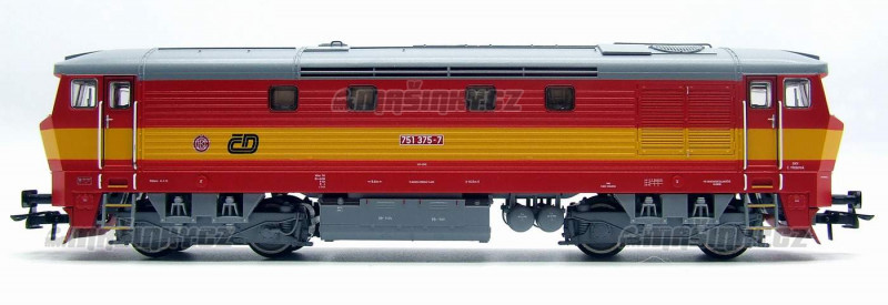 H0 - Dieselov lokomotiva 751 375-7 - D (analog) #1