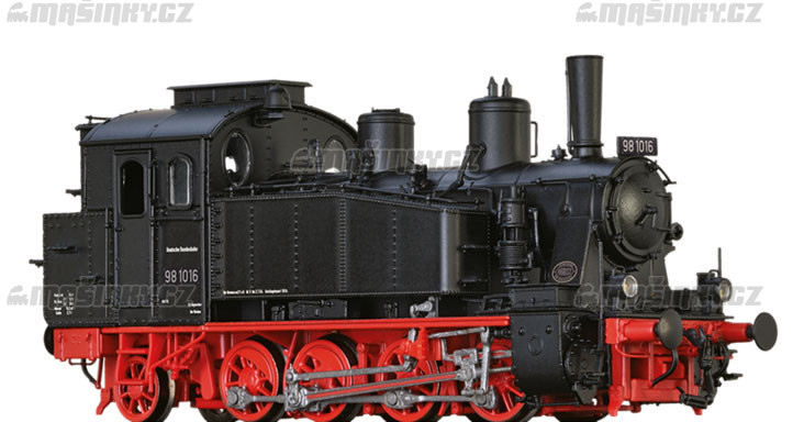 H0 - Parn lokomotiva BR 98.10 - DB (DCC,zvuk) #1