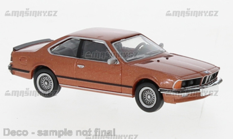 H0 - BMW 635 CSi, oranov metal. #1