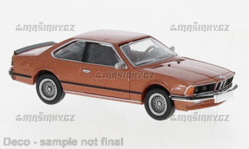 H0 - BMW 635 CSi, oranov metal.
