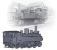 H0e - zkorozchodn parn lokomotiva 99 4905 - DR (analog)