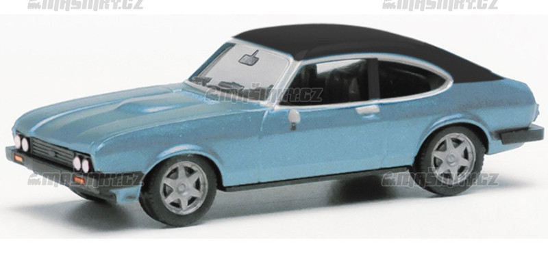 H0 - Ford Capri II, modr metalza Miami #1