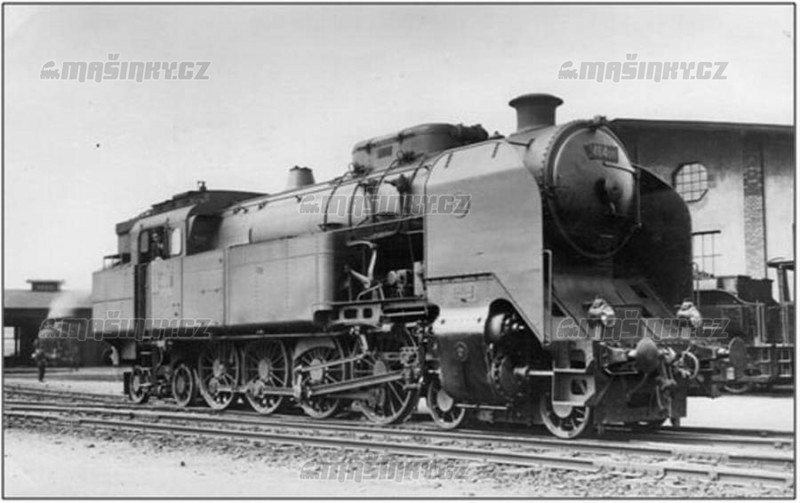 H0 - Parn lokomotiva 464 019 - SD (analog) #1