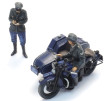 H0 - Stavebnice motocyklu sk policie s postrannm vozkem