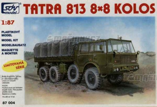 H0 - Tatra 813 8x8 Kolos (stavebnice) #1